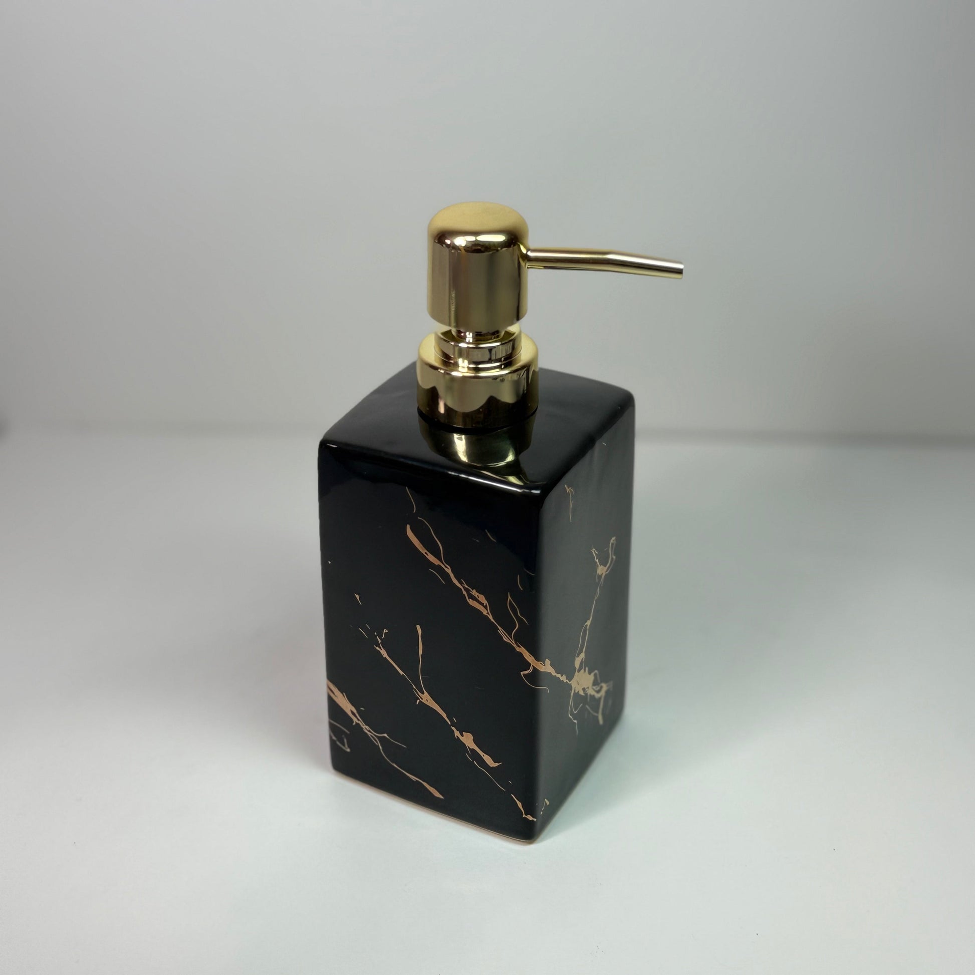 Bathroom elegant ceramic soap dispenser, 450mL