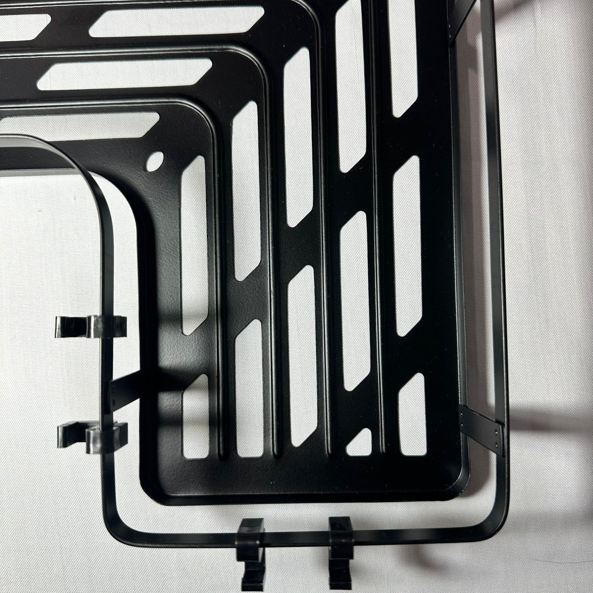 Bathroom storage rack with adhesive band set, 25cm x 25cm x 5cm, 2 pcs