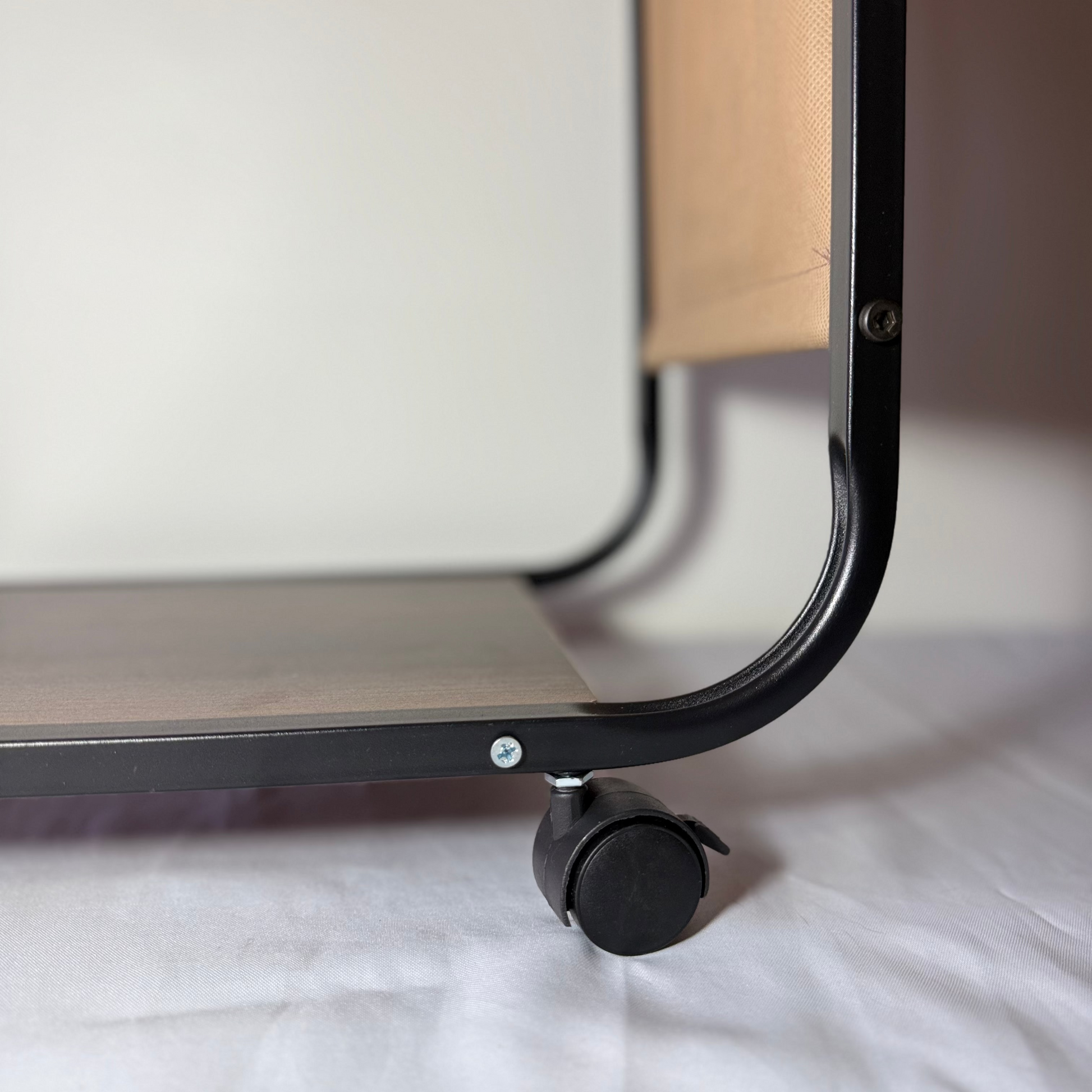 Roller coffee table, 4 wheels, 40cm x 29cm x 60cm