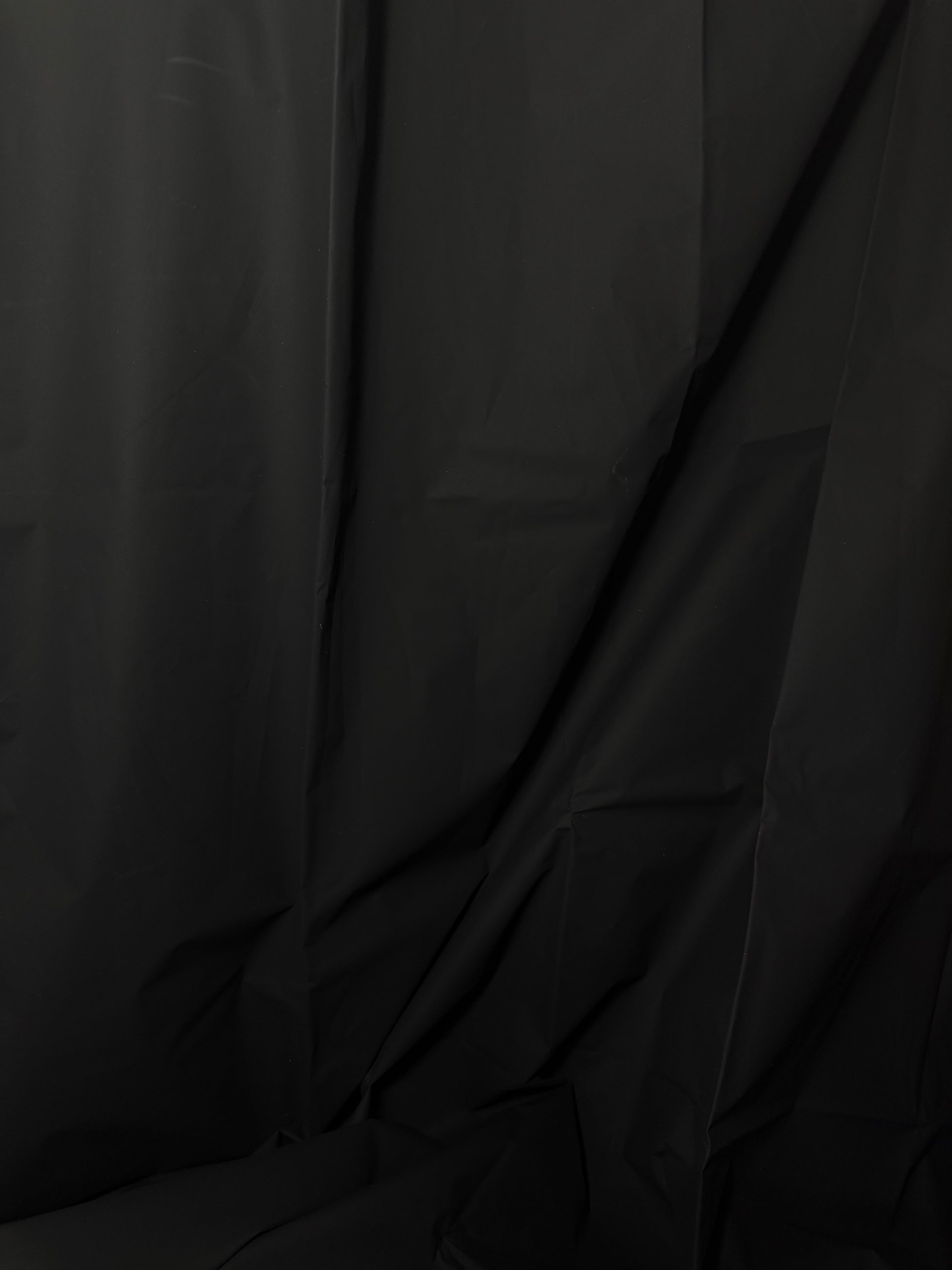 Bathroom waterproof curtain, Black, 180cm x 180cm